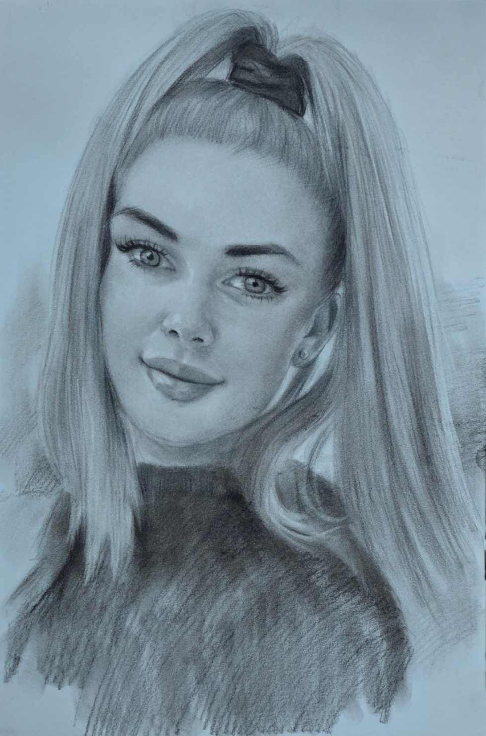 портрет карандашом